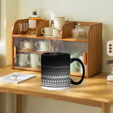 11oz Magic Mugs With Hidden Message Text - Heat Sensitive Color Changing Cup, Funny Hidden Message Coffee Mug Gifts