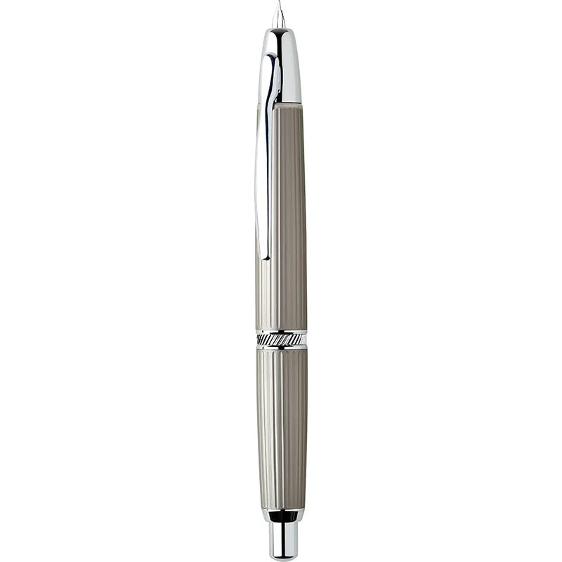 MOONMAN A1 Metal Press Fountain Pen EF 0.4MM Nib Fish Scale Pattern Design Writing Ink Pens Stationery School Office Supplies