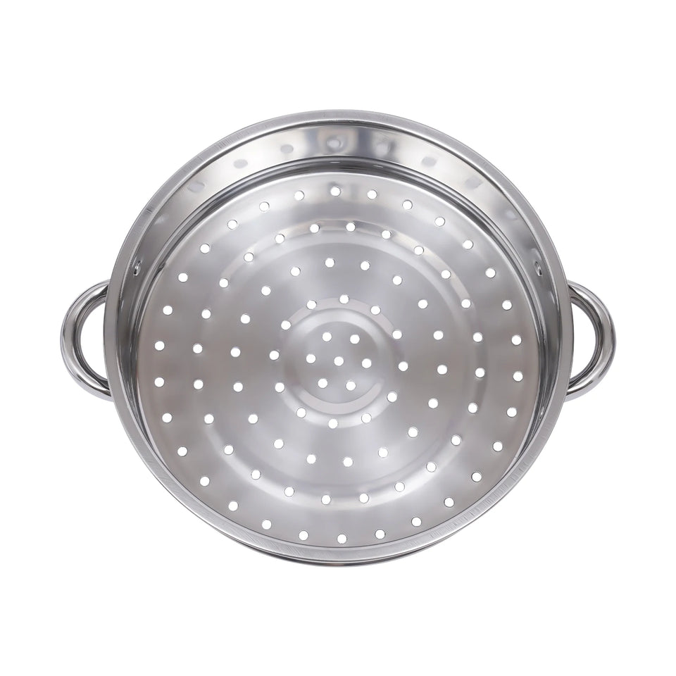5 Tier 26 / 28 / 30cm Steam Cooker Steamer Pan Cook Food Veg Pot Stainless Steel