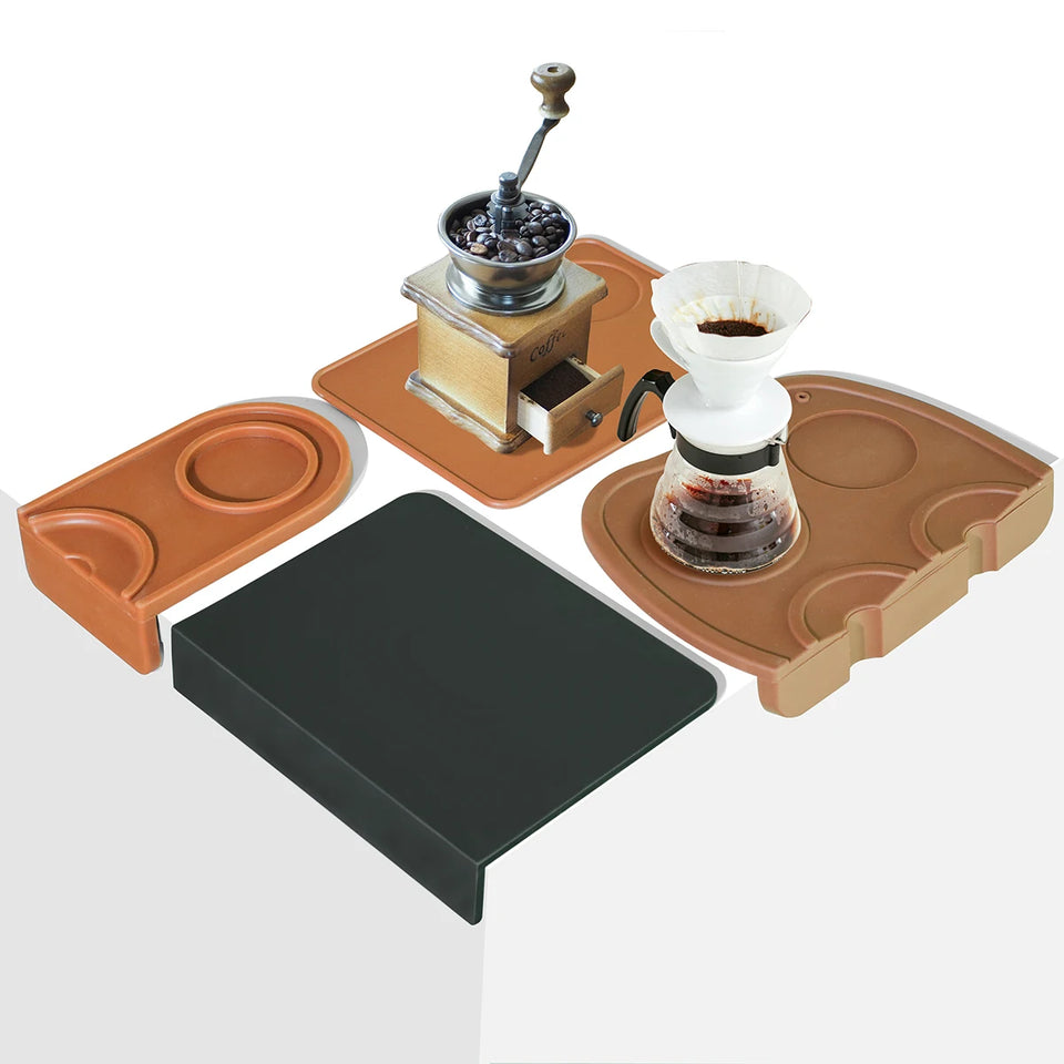 Espresso Tamper Mat Coffee Tamping Silicone Coffee Tamping Mat for Espresso Machine Accessories Tamp Mat for Barista Tools
