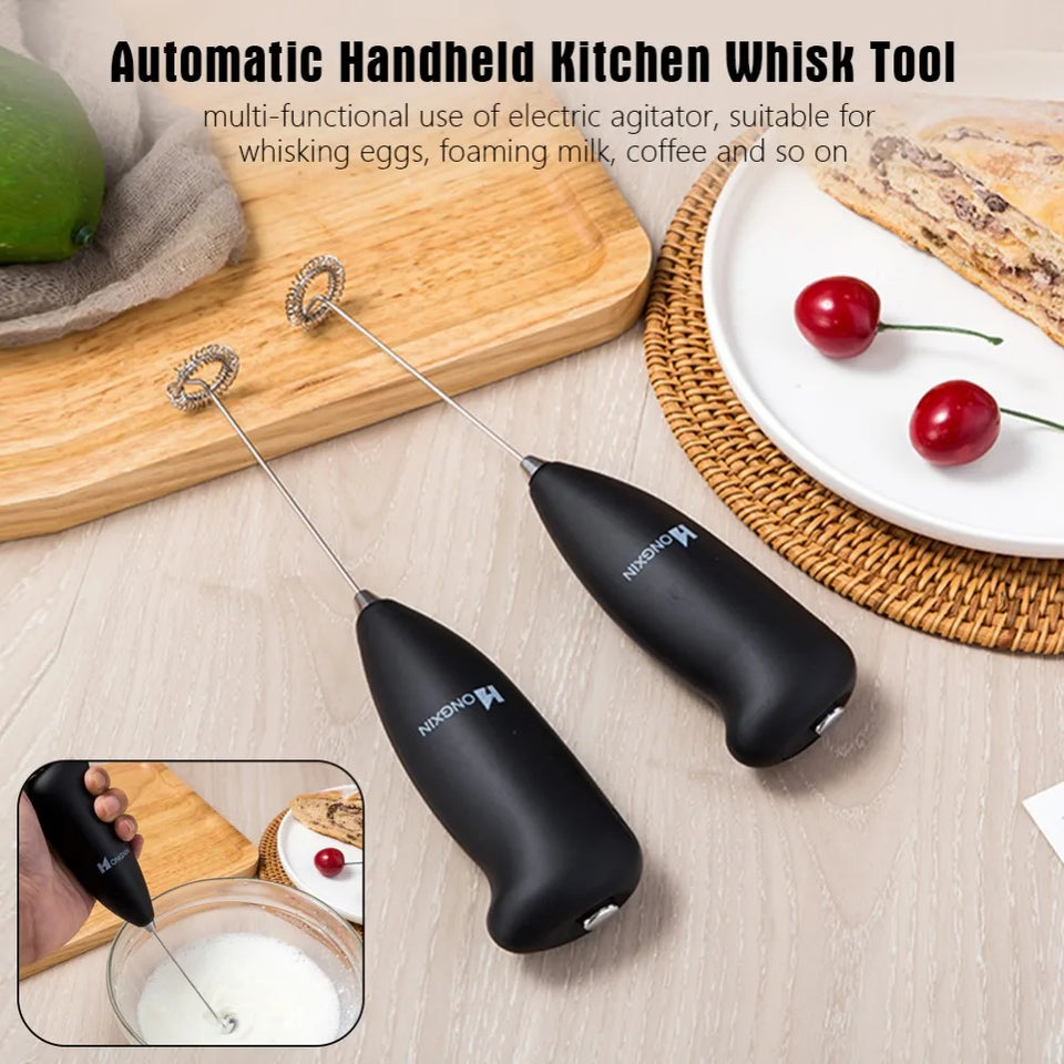 Hand Appliances Home Automatic Electric Milk Frother Mini Portable Blender Foam Coffee Machine Blenders for Kitchen Tool