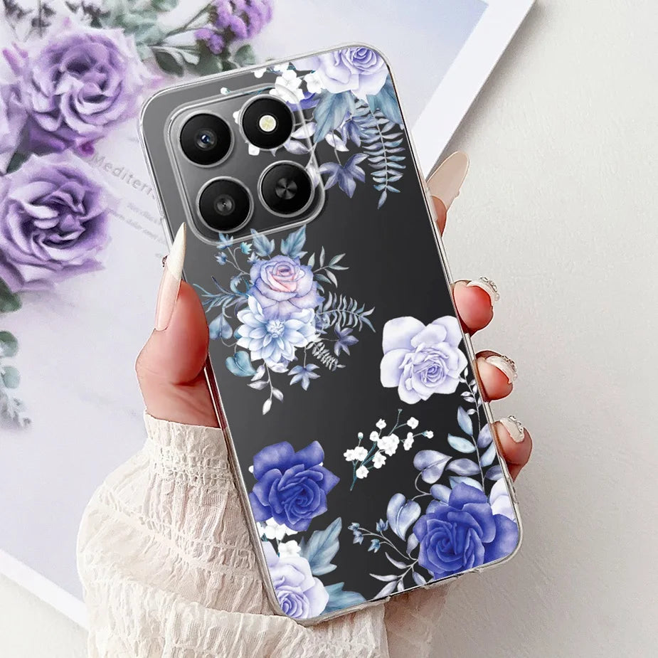 For Honor 400 Smart 5G Case LGN-NX1 Cute Cartoon Painted Cover Soft Slim Phone Case For Honor X7d HonorX7d Honor400 Smart Fundas