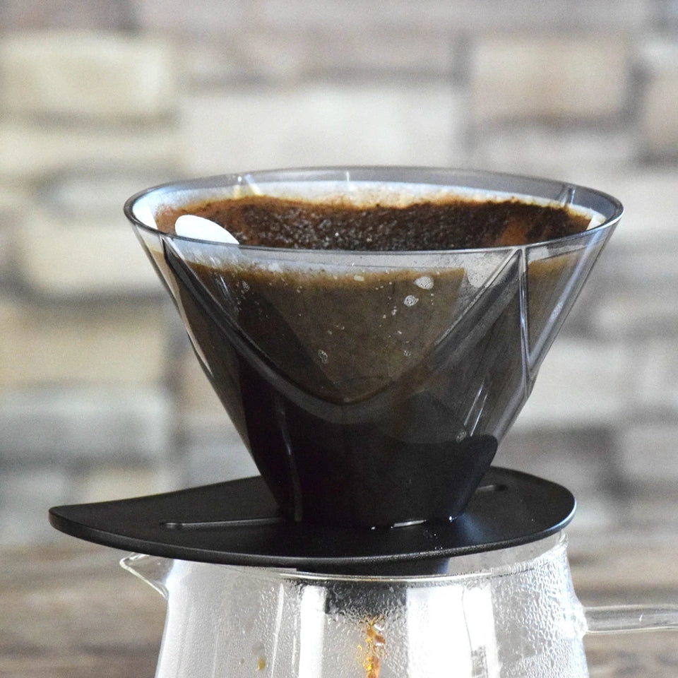 Coffee Clever Dripper Set Filters Pour Over Coffee Maker Conical Immersion Hand-Brewed Reusable Glass Coffee Drip Filter Cup