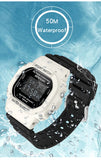 SANDA G Style Digital Watch Men Waterproof Ms Watch Sport Men Watches Boy Girl Electronic Clock Relogio Masculino Relógio Mulhe