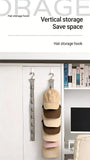 Closet Hat Rack Over the Door Hat Rack Hanging Hat Racks with Clip Buckle Baseball Caps Rack Hat Organizer Cap Rack Closet Door