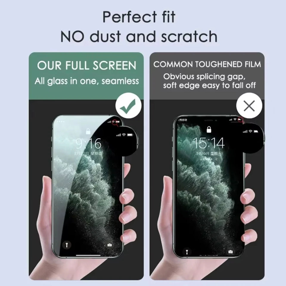 4Pcs Tempered Glass For IPhone 16 15 14 13 12 11 Pro Max Stg Screen Protector For IPhone 12 13 Mini 16E High Definition Glass