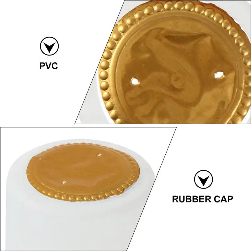 50Pcs Bottle Heat Shrink Capsules Bottle Sealing Film Homebrew Cap Sealing Cap Bar Tools Kitchen Dining Premium Pvc