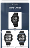 SYNOKE Digital Watches Men Sports Luminous Multifunction Waterproof Women Wristwatch Outdoor and Running Student Seven Lights