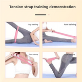 Resistance Bands Set for Home Gym - Full Body Workout for Arms, Legs & Glutes - Ideal for New Year Fitness and Home Exercise