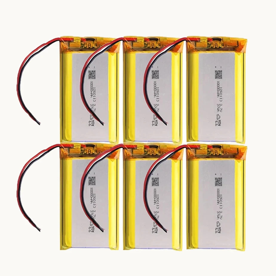 High Qulity 3.7V 10000mAh 1260110 Rechargeable Polymer Batteries Lipo Li-Po For Toy Power Bank GPS Laptop Camping Lights Diy