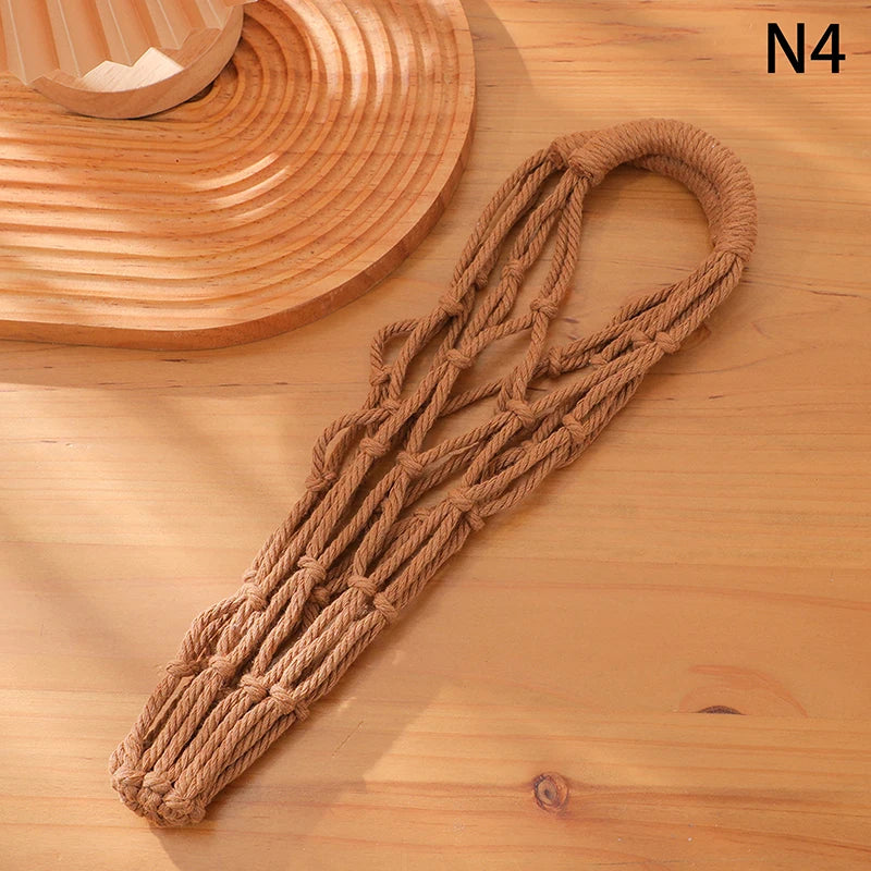 Portable Coffee Cup Bag Hollow Out Bottle Bag Practical Mugs Bag Foldable Water Bottle Bags Woven Net Bag Cup Cover
