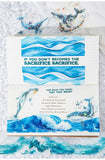 Mr. Paper, 200cm/roll, Wave Themed Material Tape, Decorative Collage Scrapbook, Photo Frame, Phone Case, Notebook, Water Cup