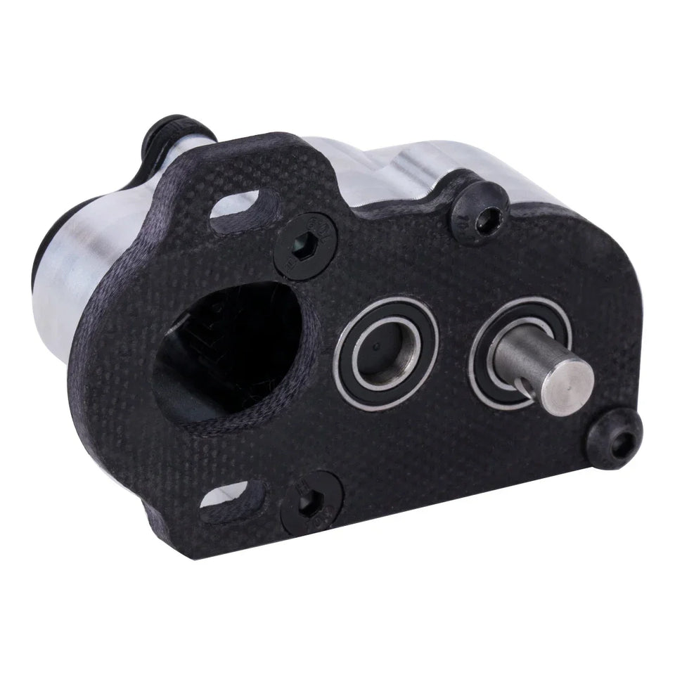 48Pitch Ultralight Portal Transmission Tiny Gearbox with Slipper Pad for 1/10 LCG Chassis Cheater Rigs Capra SCX10 III AR45 Axle