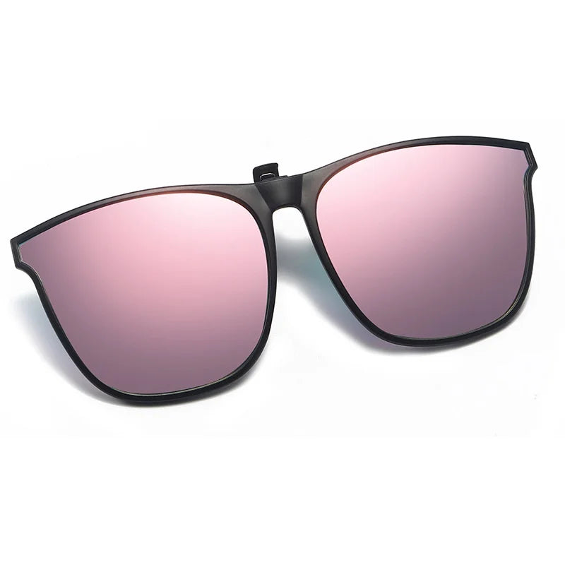 Fashionable Polarized Myopia Glasses Clip Driver's Goggles Night Vision Glasses Outdoor Sunshade And UV Resistant Sunglasses