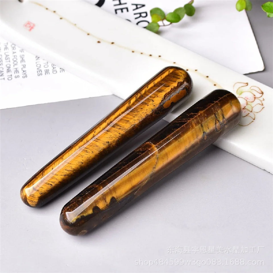 Natural Jade Rose Quartz Wand Facial Skin Care Tools Massage For Face Beauty Lifting Slimming Wholesale&DropShipping