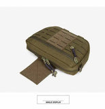 1050D Sports Hunting Dump Pouch Nylon Front Pouch of Plate Carrier Chest Rig with Molle Carrying Kit Pouch