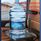 Car Seat Stand Travel Table Multi Function Adjustable Car Desk Tray Table Foldable Steering Wheel Portable Laptop Stand Table