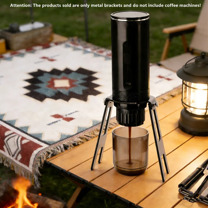Detachable Portable Aluminum Alloy Coffee Drip RackUniversal Espresso Machine Manual Brewing Machine, Suitable for Camping Trips