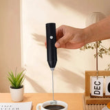 1 electric coffee frother, milk frother, egg beater, handheld 3-speed rechargeable cream maker, 3-speed kitchen mixer