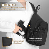 Concealed Carry Bag Tactical Crossbody Sling Backpack Shoulder Gun Holster Bag Chest Pack EDC Pouch Pistol Holster Bag Hunting