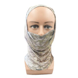 Fish Scales Pattern Neck Gaiter Fishing Face Mask Men Women Outdoor Sport Seamless Tube Bandana Headband Balaclava Cycling Scarf