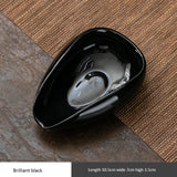 Coffee Accessories Compact Ceramic Ware Espresso Bean Scoop Food-Safe Bean Scoop For Cafe Use Tea Enthusiasts Coffee Gift