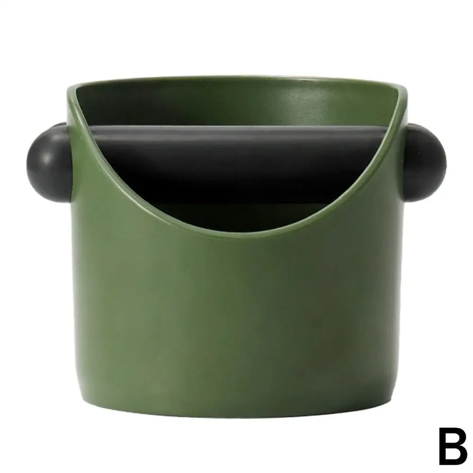 Coffee Knock Box Espresso Grounds Container Coffee Grounds Bucket Anti Slip Dump Bin Bucket Cafe Bar Barista Accessories