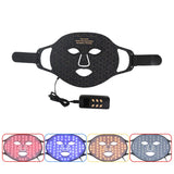 4 Colors Silicone LED Face Mask LED Red Light Photon Infrared Therapy Flexible Facial Mask Repair Skin Brighten Skin Tone