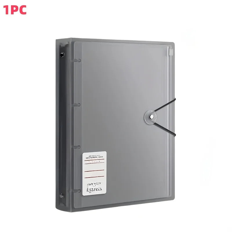 Waterproof Zipper Binder for Important Documents Birth Certificates Secure Storage Family Safety Organizer