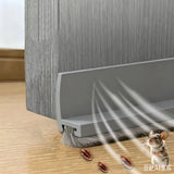 Door Sealing Strip Self-adhesive Door Bottom Gap Filling Sealing Strips Insect Proof Brush Strip Windproof Soundproof Door Tape