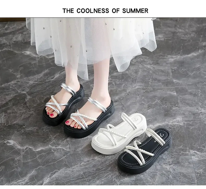 2026 new summer sandals for casual wear and versatile women's sandals