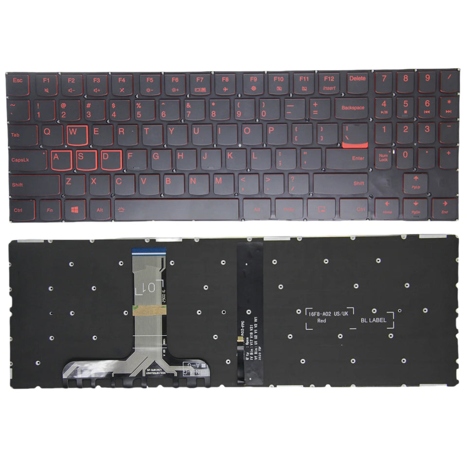 New US Keyboard for Lenovo Legion Y520-15IKB R720-15IKB Y7000 Y520-15 Y720-15IKB Y530-15 Y545 PG0 English Laptop Backlit