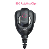 Baofeng BF-780 Dual PTT Remote Shoulder Walkie Talkie Speaker Microphone Mic For UV-5R BF-888S 5RH 21 PRO Quansheng UV-K5 UV-K6