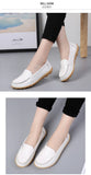 Women Flats Ballet Shoes Woman Cut Out Leather Breathable Moccasins Women Boat Shoes Ballerina Ladies Casual Shoes