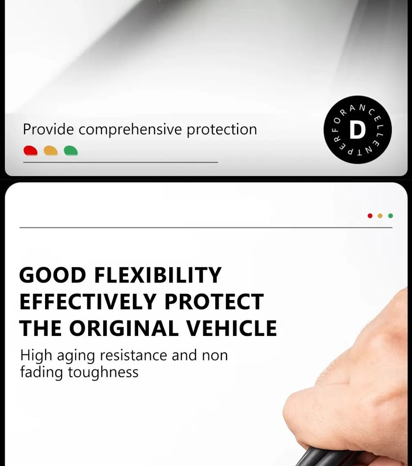 SEAMETAL Car Fuel Cap Seal Strip Waterproof Dust-Protection Gas Cap Rubber Sealing Gap Filler Self Adhesive Weather Stripping