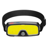 COB LED Super Bright Headlamp Rechargeable 180° Head Lamp Flashlight Outdoor Waterproof Running Fishing Camping Hiking Headlight