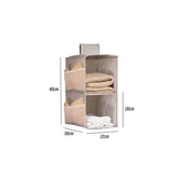 Hanging Storage Closet Clothes Organizer Wardrobe Jeans Sweater Pants T-shirt Home Bedroom Cabinet Organization Dressing Room