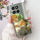 For Honor 400 Smart 5G Case LGN-NX1 Cute Cartoon Painted Cover Soft Slim Phone Case For Honor X7d HonorX7d Honor400 Smart Fundas