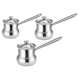 Turkish Coffee Pot Comfortable Grip Coffee Maker for Home Cafe Outdoor