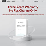 ORICO New Trend USSD Solid State U Disk 520MB/S High Speed Mobile SSD Pen Drive Type C 1TB 512GB 256GB 128GB USB Flash Drives