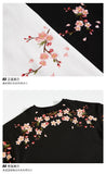 Floral Embroidery Unisex Pullovers Sweatshirt For Men Loose Fit Autumn Quality Cotton Fashion Casual Oversized Luxury Pull Homme