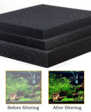 15/25/35/50PPI Bio Sponge Filter Media Pads Cut-to-fit Foam for Aquarium Fish Tanks Koi Ponds Filter Foam Sponges 2030