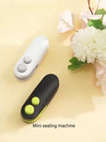 Mini Sealing Machine USB Rechargable Heat Sealer Storage Bag Plastic Package Food Sealer Clip Bag Handheld Food Heat Sealer