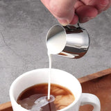 12.5/30ml Mini Coffee Milk Frothing Jug Latte Art Milk Frother Pitcher Stainless Steel Measurement Jug Pot Coffee Accessorie