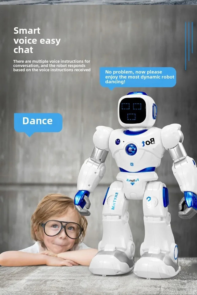 AI Coding Robot for Kids 3-6 | Voice Control & Dance Programming STEM | Educational Gift with Remote Learning Games