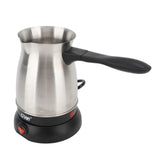 Electric Coffee Maker Electric Coffee Pot Ergonomic Handle 600ML Stainless Steel Turkish Coffee Maker Kettle for Home
