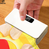 Plastic Bags Sealer Mini Sealing Machine Portable Handheld Mini Heat Bag Sealer USB Rechargeable Food Packaging Sealing Machine