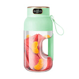 1000ML Portable Juicer Blender Fruit Juicer USB Charging Lemon Orange Fruit Juicing Cup Smoothie Blender Machine Kitchen Tools
