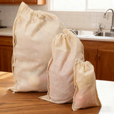 Cotton Strainer Bag Soy Milk Wine Filter Bags Nut Yogurt Clothbags Tea Coffee Juice Filter Net Reusable Kitchen Strainers Mesh