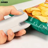 Mini Bag Sealer Portable Heat Bag Sealing Machine Package Sealer Bags Thermal Plastic Food Bag Food Packaging Heat Sealer